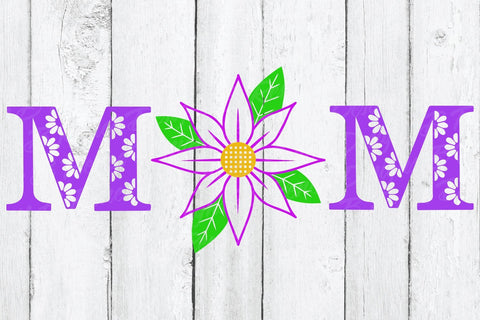 Mom Flower SVG SVG B Renee Design 