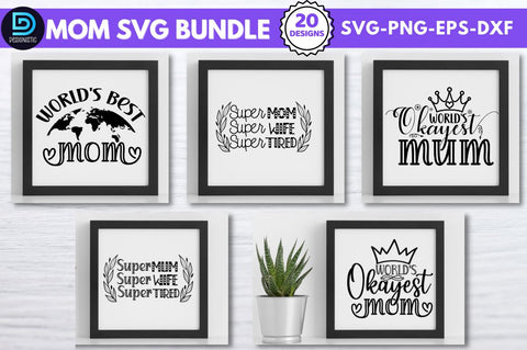 Mom Football SVG Bundle SVG DESIGNISTIC 