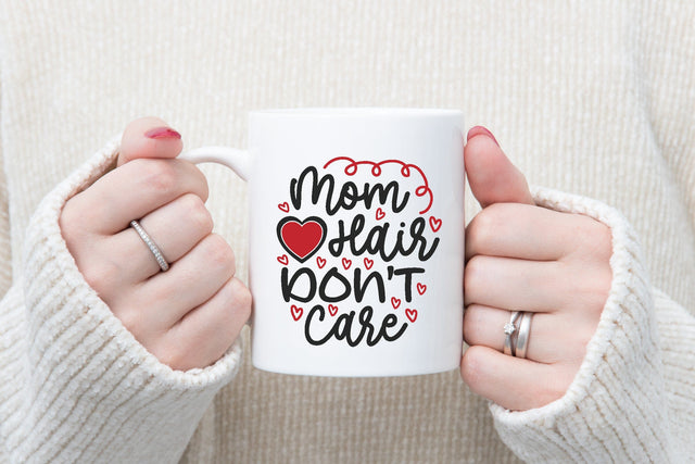 Mom Hair Don't Care SVG md faruk hossain 