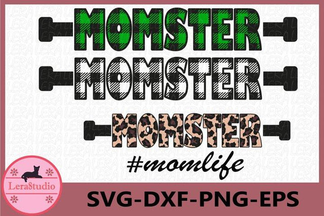 Mom Halloween Monster Svg SVG Lerastudio 