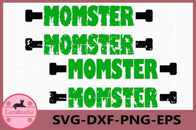 Mom Halloween Monster Svg SVG Lerastudio 