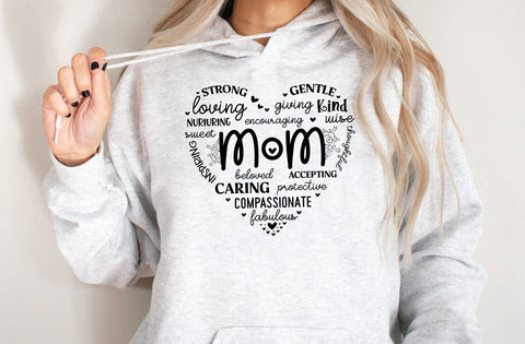 Mom heart svg, Mom svg, Shirt, Mama svg, Heart svg, Mother svg, Mothers Day svg, Typography svg, SVG,PNG, EPS, Dxf, Download, Cricut SVG MD mominul islam 