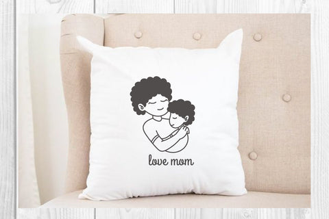 Mom Hug SVG, Mom Life Clip Art Graphic SVG dadan_pm 