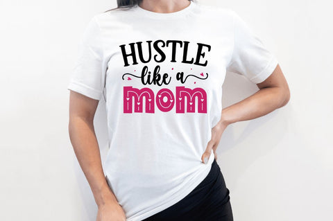 Mom Hustle SVG Bundle SVG Regulrcrative 
