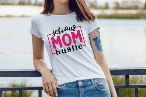 Mom Hustle SVG Bundle SVG Regulrcrative 