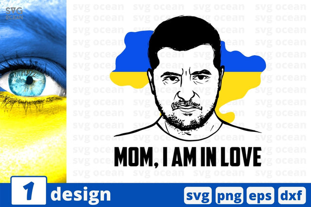 Mom, I am in love SVG Cut File SVG SvgOcean 