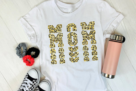 Mom Leopard Sublimation Design I Mothers Day Sublimation Sublimation Happy Printables Club 
