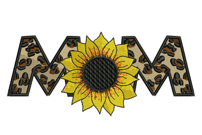 Mom Leopoard Embroidery Design Embroidery/Applique DESIGNS NextEmbroidery 