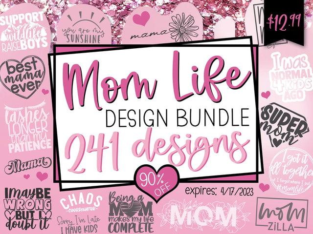 Mom Life Design Bundle Bundle So Fontsy Design Shop 