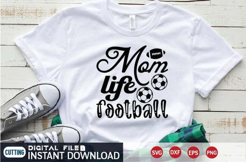 mom life football SVG designer krishna 