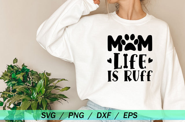 Mom Life is Ruff SVG, Dog SVG Design SVG MD mominul islam 