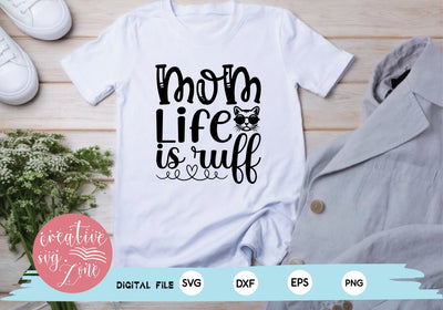mom life is ruff SVG md faruk hossain 