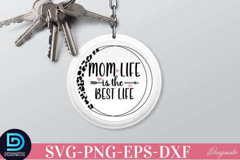 Mom life is the best life SVG SVG DESIGNISTIC 