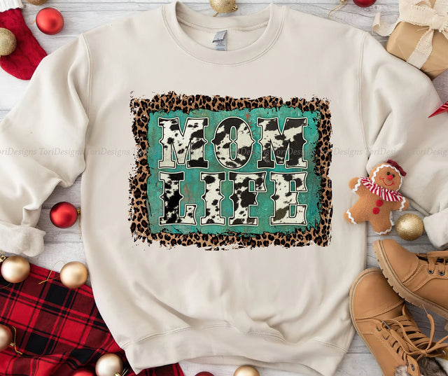 Mom Life Png, Western Design Sublimation Design Sublimation ToriDesigns 
