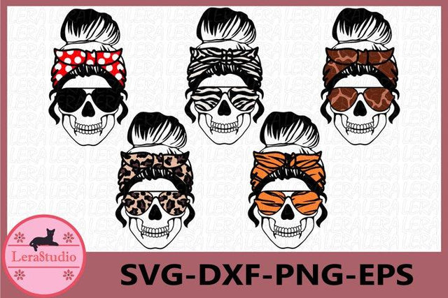 Mom life Skeleton svg SVG Lerastudio 