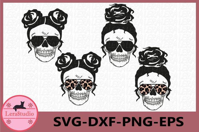 Mom life Skeleton Svg SVG Lerastudio 