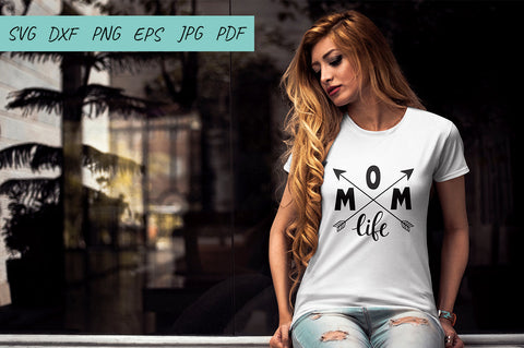 Mom Life Svg, Arrow Svg, Mom Arrows Svg SVG Irina Ostapenko 