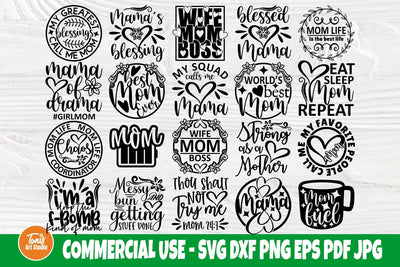 Mom Life SVG Bundle, Mothers Day Svg, Cricut Files SVG TonisArtStudio 