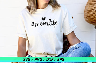 Mom Life SVG, Hashtag Mom Life SVG, Mom SVG, Svg Files, Cricut and Silhouette Cut Files SVG MD mominul islam 