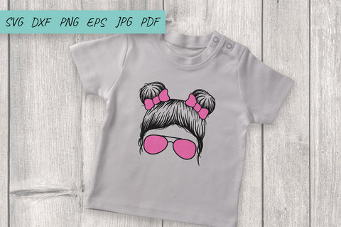 Mom life svg, Mom Messy Bun svg, Girl Messy Bun, Momlife svg SVG Irina Ostapenko 