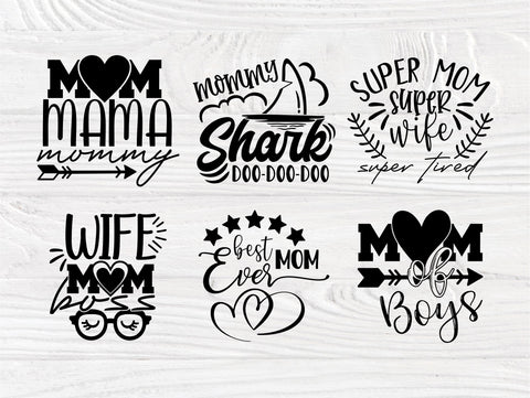 Mom Life SVG, Mom Quotes Svg, Mother's Day Svg SVG TonisArtStudio 