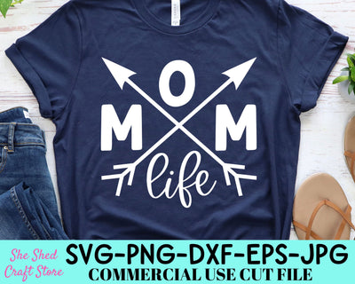 Mom Life SVG | Mug For Mom SVG Design | Mothers Day Coffee Mug Png SVG She Shed Craft Store 