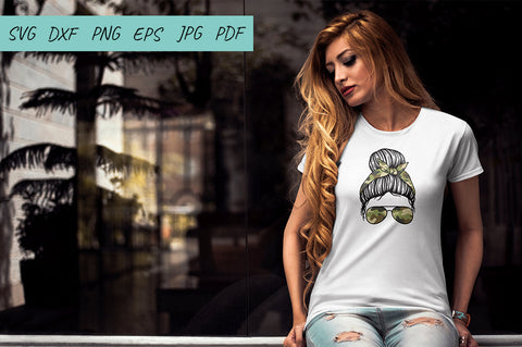 Mom life svg, Patriotic mom, Camo mom, Skull SVG SVG Irina Ostapenko 