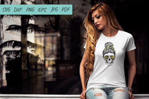 Mom life svg, Patriotic mom, Camo mom, Skull SVG SVG Irina Ostapenko 