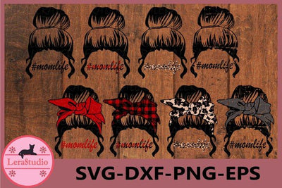 Mom life Svg SVG Lerastudio 