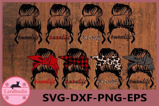 Mom life Svg SVG Lerastudio 