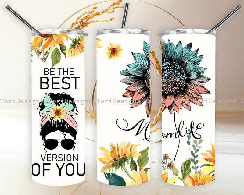Mom Life Tumbler Wrap Sublimation Design Sublimation ToriDesigns 