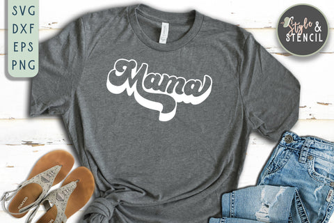 Mom Mini Retro Mini Bundle SVG - PNG, DXF, SVG, EPS SVG Style and Stencil 