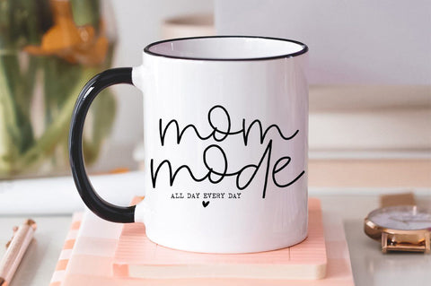 Mom Mode All Day Every Day SVG - Mom svg, Mothers Day svg, Funny Mom svg SVG Simply Cutz 