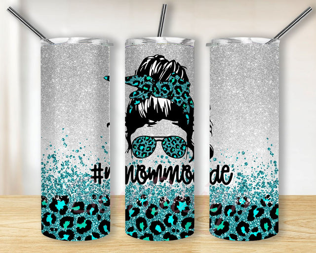Mom Mode Tumbler Mothers Day Tumbler Cheetah Tumbler Design, Sublimation Designs Downloads, Skinny Tumbler 20oz Design Sublimation BouDesign 