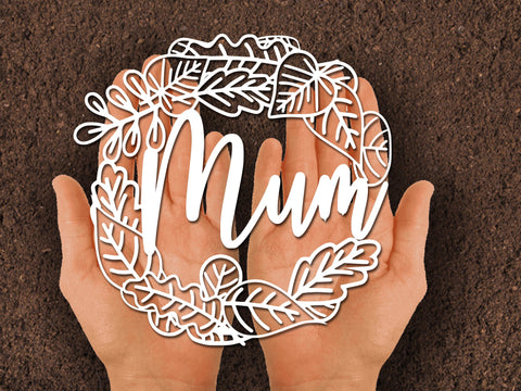 Mom Mother Day Paper cut SVG Johan Ru designs 