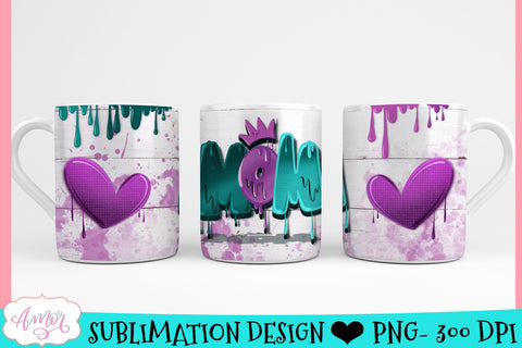 Mom mug wrap PNG for sublimation Sublimation Amorclipart 