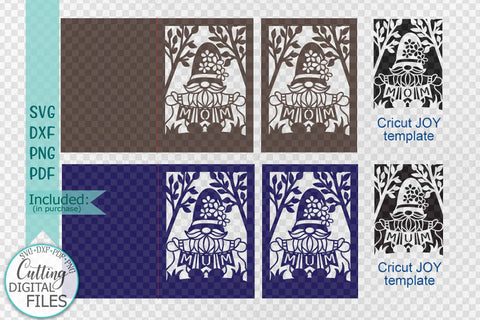 Mom Mum Dad svg cut out card Mothers day Fathers day cards SVG kartcreationii 