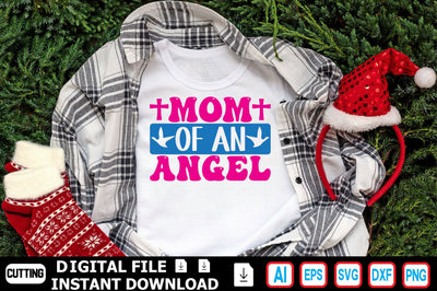 Mom of an Angel SVG Craftlabsvg24 