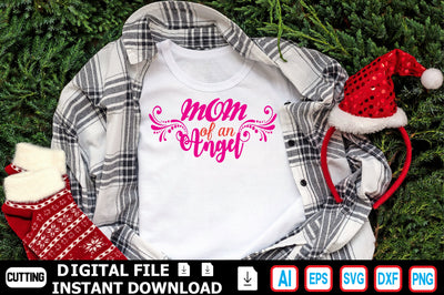 Mom of an Angel SVG Craftlabsvg24 
