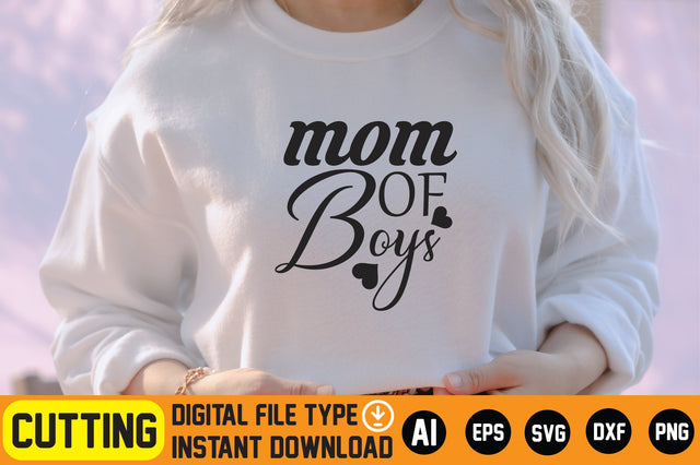 Mom Of Boys SVG CraftlabSvg29 