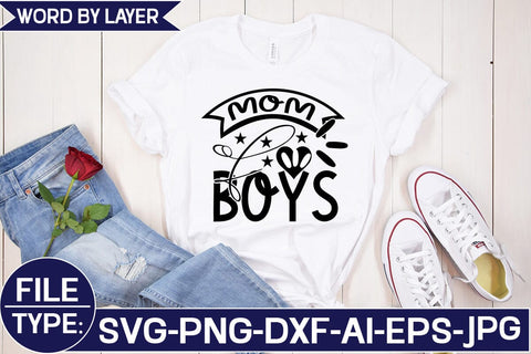 Mom of Boys SVG Cut File SVG Studio Innate 