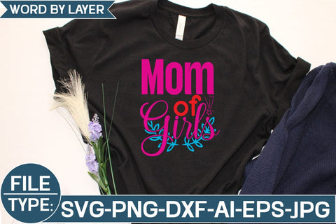 Mom of Girls SVG Cut File SVG Studio Innate 