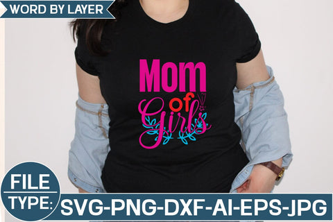 Mom of Girls SVG Cut File SVG Studio Innate 
