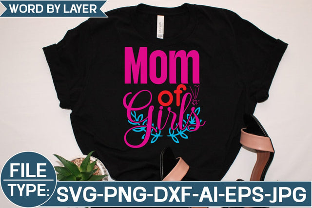 Mom of Girls SVG Cut File SVG Studio Innate 