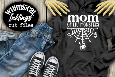 Mom Of Lil Monsters-Halloween SVG SVG Whimsical Inklings 