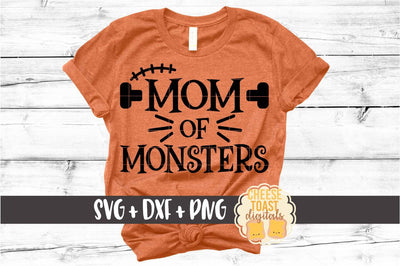 Mom of Monsters - Halloween SVG PNG DXF Cut Files SVG Cheese Toast Digitals 