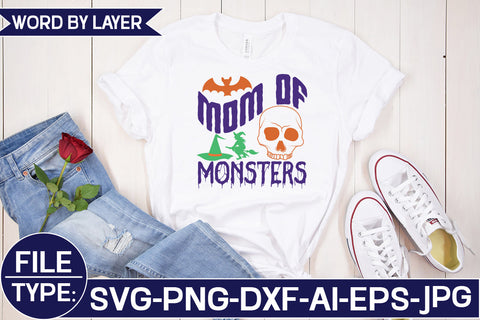 MOM of MONSTERS SVG Cut File SVG Studio Innate 