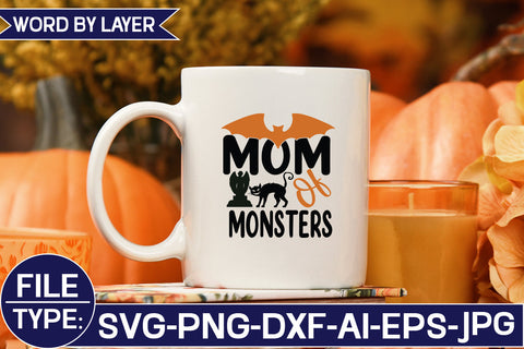 Mom of Monsters SVG Cut File SVG Studio Innate 