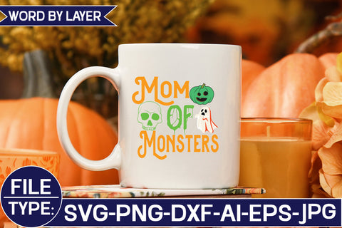 Mom of Monsters SVG Cut File SVG Studio Innate 