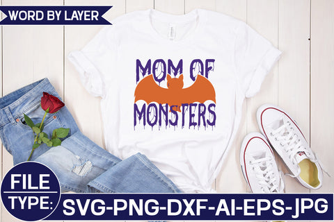 MOM of MONSTERS SVG Cut File SVG Studio Innate 